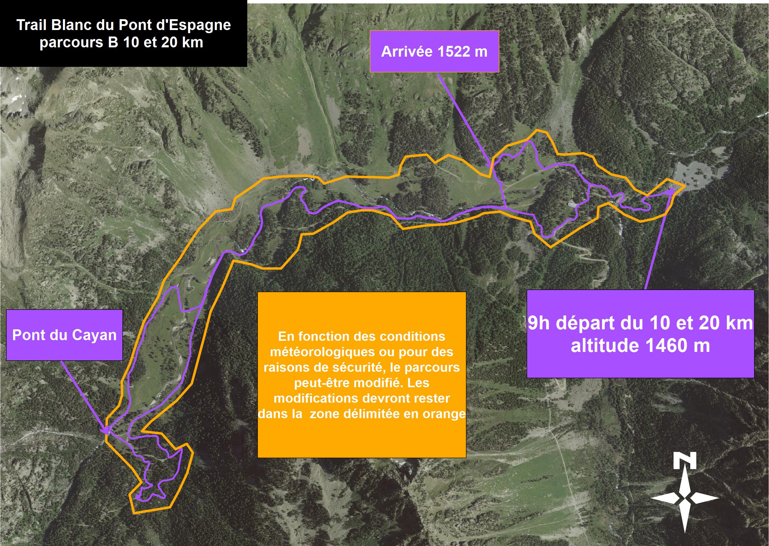 Parcours Trail Blanc 2026 Parcours Trail Blanc 2021